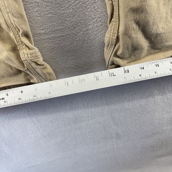 Mountain Khakis pants Men's 36x34 Fits 33x32 Tan Camber 107 Double Knee Outdoor - Picture 6 of 12